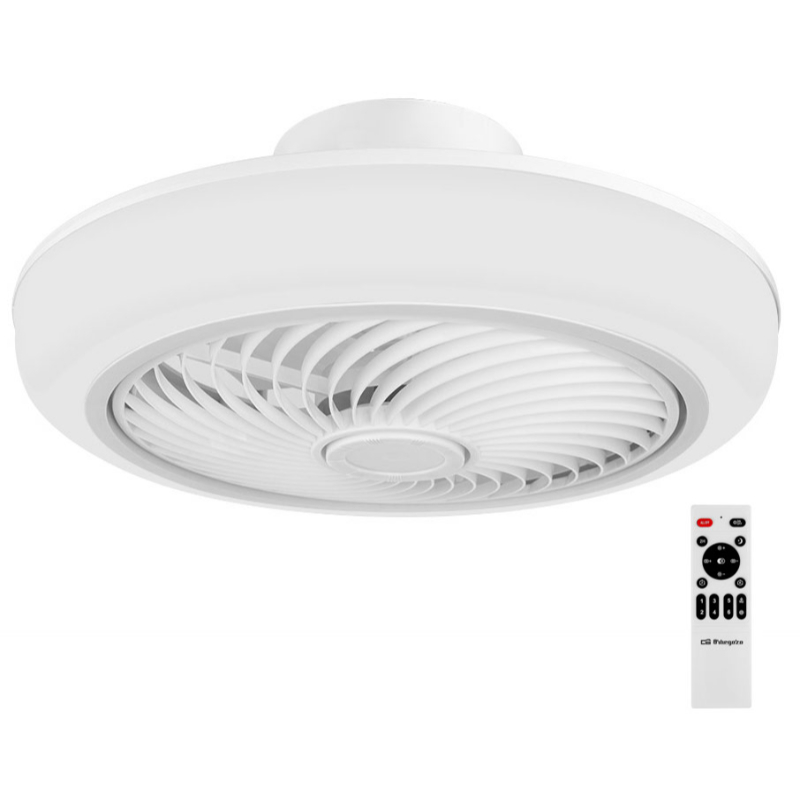 ORBEGOZO VENTILADOR-TECHOB CP12435 BLANCO 5ASPAS 55W  MOTORDC MD