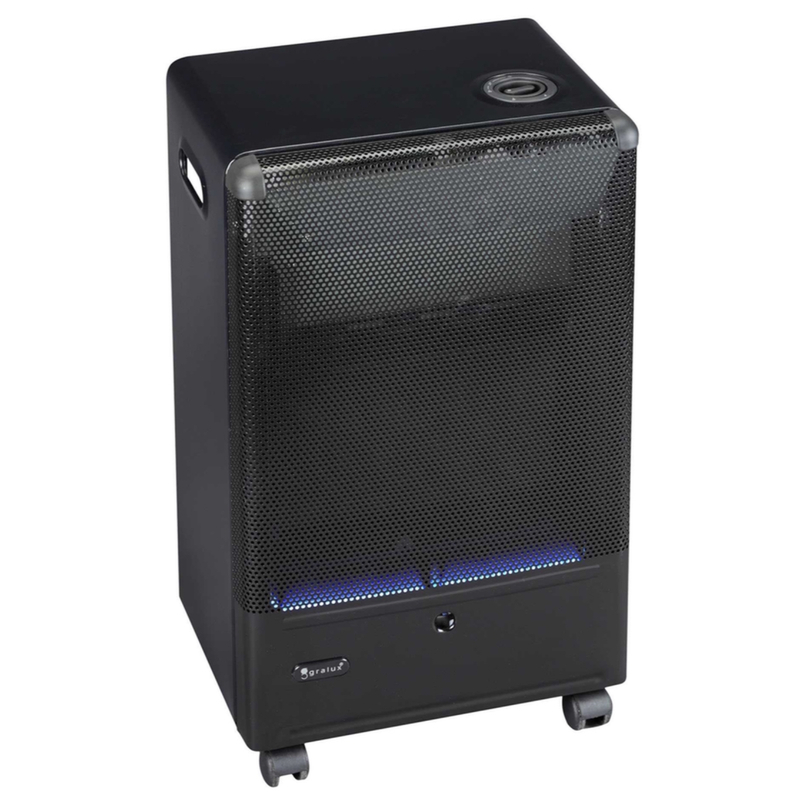 GRALUX ESTUFAA FQ4000 LLAMA AZUL 4200W NEGRA ##OFERTA